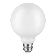 Лампа светодиодная филаментная диммируемая Gauss E27 10W 3000К матовая 189202110-D - купить онлайн в интернет-магазине Люстра-Тут (Санкт-Петербург) недорого