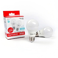 Набор светодиодных ламп  Gauss E27 11W 4100K матовая 23221P - купить онлайн в интернет-магазине Люстра-Тут (Санкт-Петербург) недорого