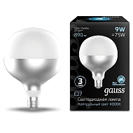 Лампа светодиодная филаментная Gauss E27 9W 4100K белая 1014802209 - купить онлайн в интернет-магазине Люстра-Тут (Санкт-Петербург) недорого