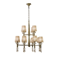 Подвесная люстра Mantra Tiffany Bronze 3870 - купить онлайн в интернет-магазине Люстра-Тут (Санкт-Петербург) недорого