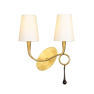 Бра Mantra Paola Painted Gold 3547 - купить онлайн в интернет-магазине Люстра-Тут (Санкт-Петербург) недорого