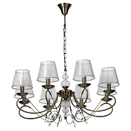 Подвесная люстра MW-Light Федерика 684012408 - купить онлайн в интернет-магазине Люстра-Тут (Санкт-Петербург) недорого