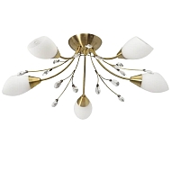 Потолочная люстра MW-Light Нежность 356012905 - купить онлайн в интернет-магазине Люстра-Тут (Санкт-Петербург) недорого