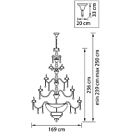 Подвесная люстра Osgona Tesoro 710572 Image 3