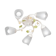 Потолочная люстра Vitaluce V3880-0/5PL - купить онлайн в интернет-магазине Люстра-Тут (Санкт-Петербург) недорого