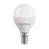 Лампа светодиодная Voltega E14 5W 2700К матовая VG-G45E14cct-WIFI-5W 2428 - купить онлайн в интернет-магазине Люстра-Тут (Санкт-Петербург) недорого