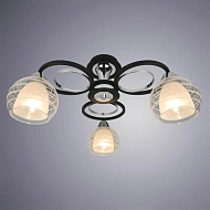 Потолочная люстра Arte Lamp Ginevra A1604PL-3BK Image 1