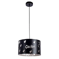 Подвесной светильник Arte Lamp Caffetteria A1233SP-1BK - купить онлайн в интернет-магазине Люстра-Тут (Санкт-Петербург) недорого