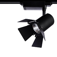 Трековый светодиодный светильник Arte Lamp Track Lights A6730PL-1BK Image 1