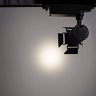 Трековый светодиодный светильник Arte Lamp FALENA A6709PL-1BK Image 1