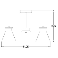 Потолочная люстра Arte Lamp Tyler A1031PL-3WH Image 3