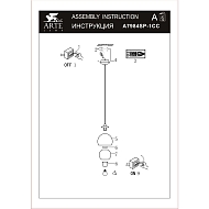 Подвесной светильник Arte Lamp Rastaban A7984SP-1CC Image 1