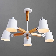 Потолочная люстра Arte Lamp A7141PL-5WH Image 2