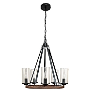 Подвесная люстра Arte Lamp Dalim A7014SP-5BK - купить онлайн в интернет-магазине Люстра-Тут (Санкт-Петербург) недорого