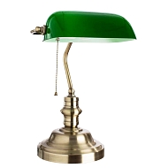 Настольная лампа Arte Lamp Banker A2492LT-1AB - купить онлайн в интернет-магазине Люстра-Тут (Санкт-Петербург) недорого