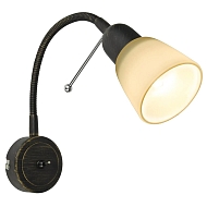 Спот Arte Lamp Lettura A7009AP-1BR - купить онлайн в интернет-магазине Люстра-Тут (Санкт-Петербург) недорого