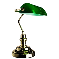 Настольная лампа Arte Lamp Banker A2491LT-1GO - купить онлайн в интернет-магазине Люстра-Тут (Санкт-Петербург) недорого