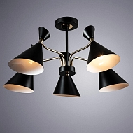 Потолочная люстра Arte Lamp Wellington A2711PL-5BK Image 1