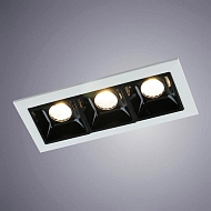 Встраиваемый светодиодный светильник Arte Lamp Grill A3153PL-3BK Image 1