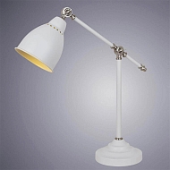 Настольная лампа Arte Lamp Braccio A2054LT-1WH Image 1