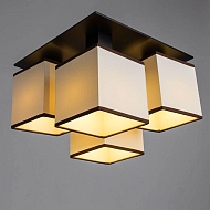 Потолочная люстра Arte Lamp Quadro A4402PL-4BK Image 1