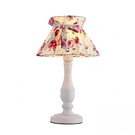 Настольная лампа Arte Lamp Margherita A7028LT-1WH - купить онлайн в интернет-магазине Люстра-Тут (Санкт-Петербург) недорого