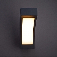 Уличный настенный светодиодный светильник Arte Lamp Accenno A8101AL-1GY Image 1