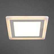 Встраиваемый светодиодный светильник Arte Lamp Vega A7516PL-2WH Image 1