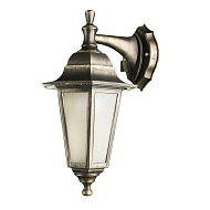 Уличный настенный светильник Arte Lamp Zagreb A1216AL-1BR - купить онлайн в интернет-магазине Люстра-Тут (Санкт-Петербург) недорого