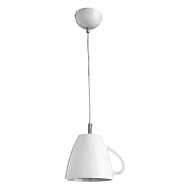 Подвесной светильник Arte Lamp Cafeteria A6605SP-1WH - купить онлайн в интернет-магазине Люстра-Тут (Санкт-Петербург) недорого