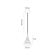 Подвесной светильник Arte Lamp Bender A4324SP-1GY Image 3