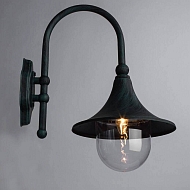 Уличный настенный светильник Arte Lamp Malaga A1082AL-1BG Image 2