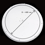 Потолочный светодиодный светильник Citilux Старлайт Смарт CL703A200G Image 2