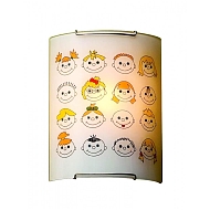 Настенный светильник Citilux Смайлики CL921016 - купить онлайн в интернет-магазине Люстра-Тут (Санкт-Петербург) недорого