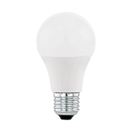 Лампа светодиодная Eglo E27 9W 2700-6500K матовая 11586 - купить онлайн в интернет-магазине Люстра-Тут (Санкт-Петербург) недорого
