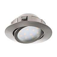 Встраиваемый светодиодный светильник Eglo Pineda 95856 - купить онлайн в интернет-магазине Люстра-Тут (Санкт-Петербург) недорого