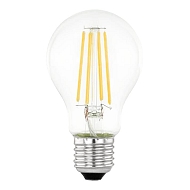 Лампа светодиодная Eglo E27 6W 3000K прозрачная 11886 - купить онлайн в интернет-магазине Люстра-Тут (Санкт-Петербург) недорого