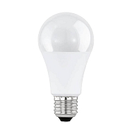 Лампа светодиодная Eglo E27 9W 2700К матовая 110186 - купить онлайн в интернет-магазине Люстра-Тут (Санкт-Петербург) недорого