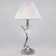 Настольная лампа Eurosvet 1087/1 хром/серебристый Strotskis Image 0