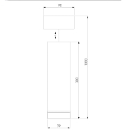 Подвесной светодиодный светильник Eurosvet Topper DLR023 12W 4200K черный матовый Image 1