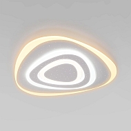 Потолочный светодиодный светильник Eurosvet Siluet 90115/6 белый - купить онлайн в интернет-магазине Люстра-Тут (Санкт-Петербург) недорого