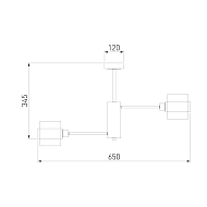 Потолочная люстра Eurosvet Arcada 70127/6 хром Image 1