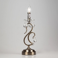 Настольная лампа Eurosvet 12505/1T античная бронза Strotskis - купить онлайн в интернет-магазине Люстра-Тут (Санкт-Петербург) недорого