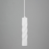 Подвесной светодиодный светильник Eurosvet Scroll 50136/1 LED белый - купить онлайн в интернет-магазине Люстра-Тут (Санкт-Петербург) недорого