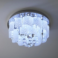 Потолочный светильник Eurosvet 80117/8 хром/белый Image 1