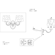 Бра Favourite Cockle 1302-2W Image 1