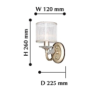 Бра Favourite Seraphima 2307-1W Image 1