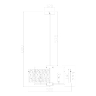 Подвесная люстра Freya Basilica FR5166PL-06BS Image 1