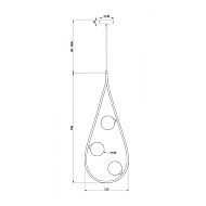 Подвесная люстра Freya Perlina FR4005PL-03B2 Image 1