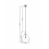 Подвесной светильник Freya Moke FR4007PL-01BT Image 1